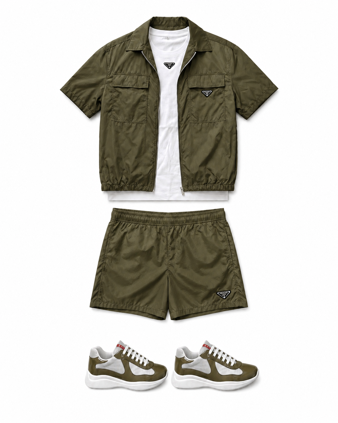 Ensemble avec baskets