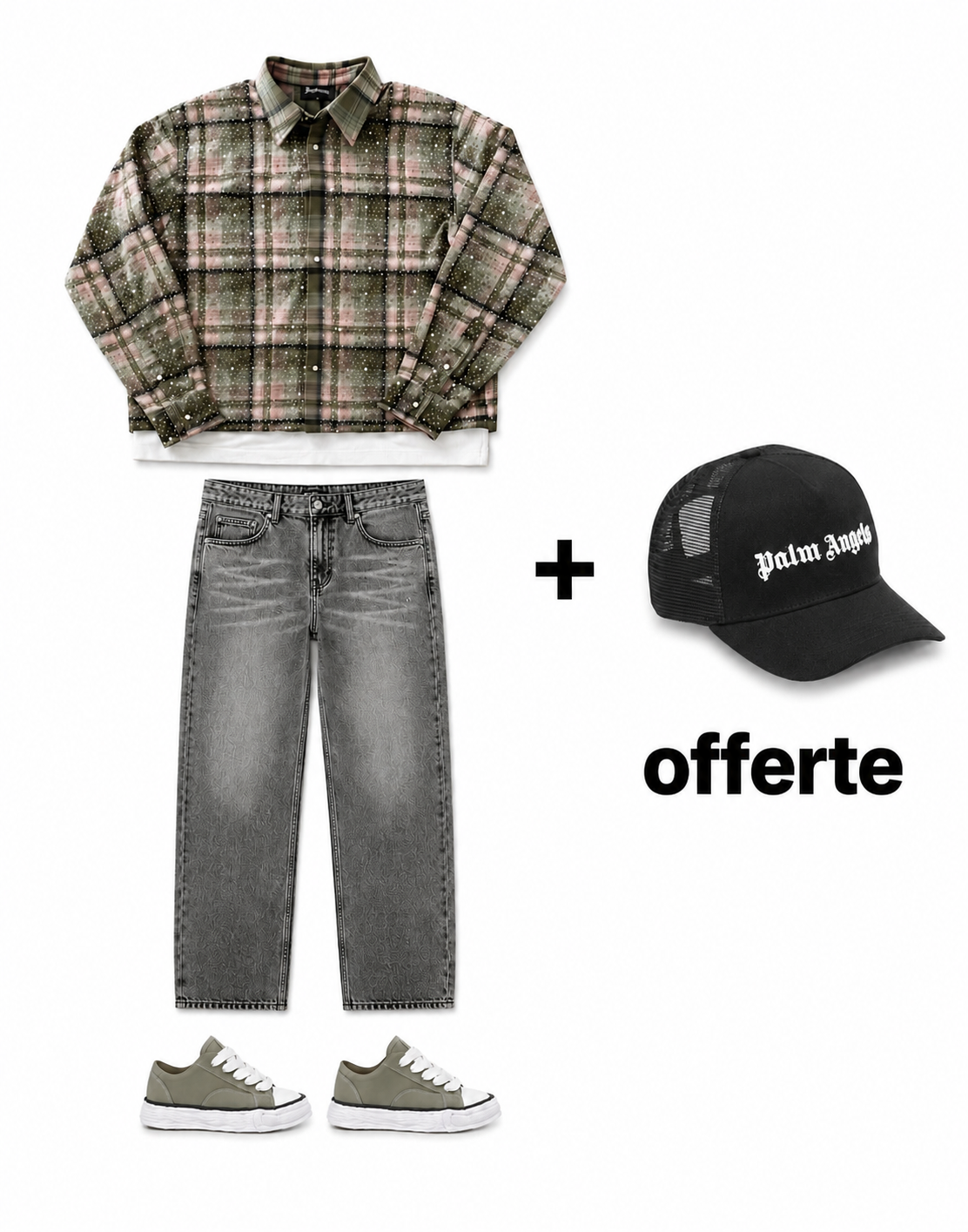 Ensemble avec baskets