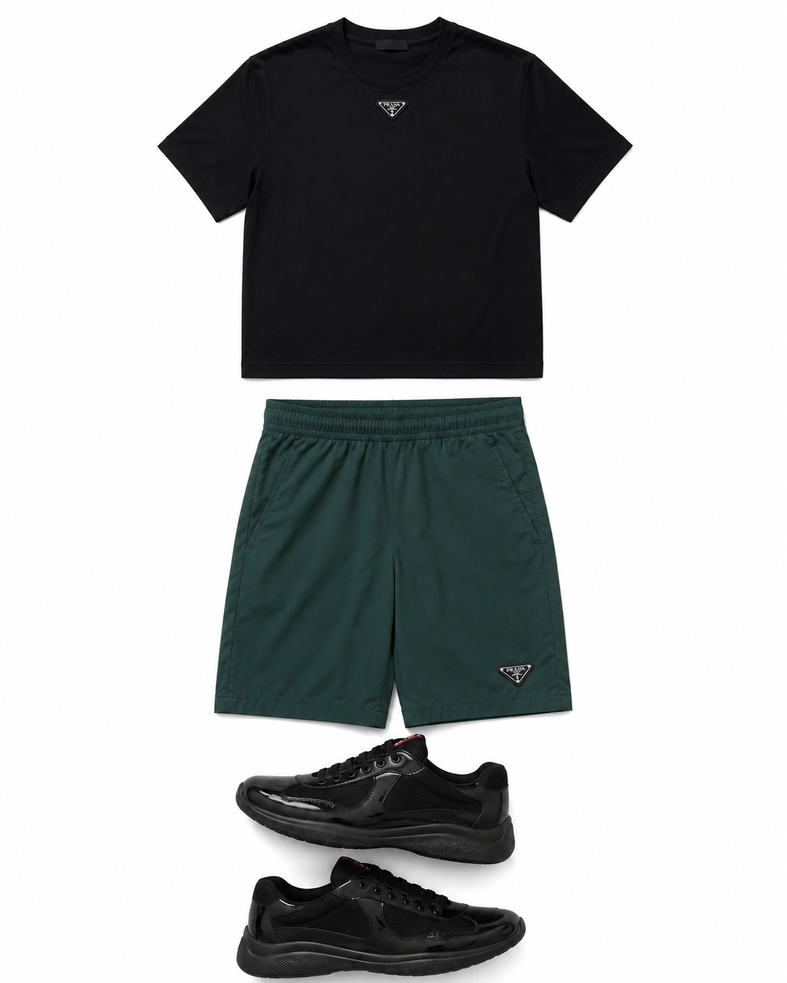 Ensemble avec baskets