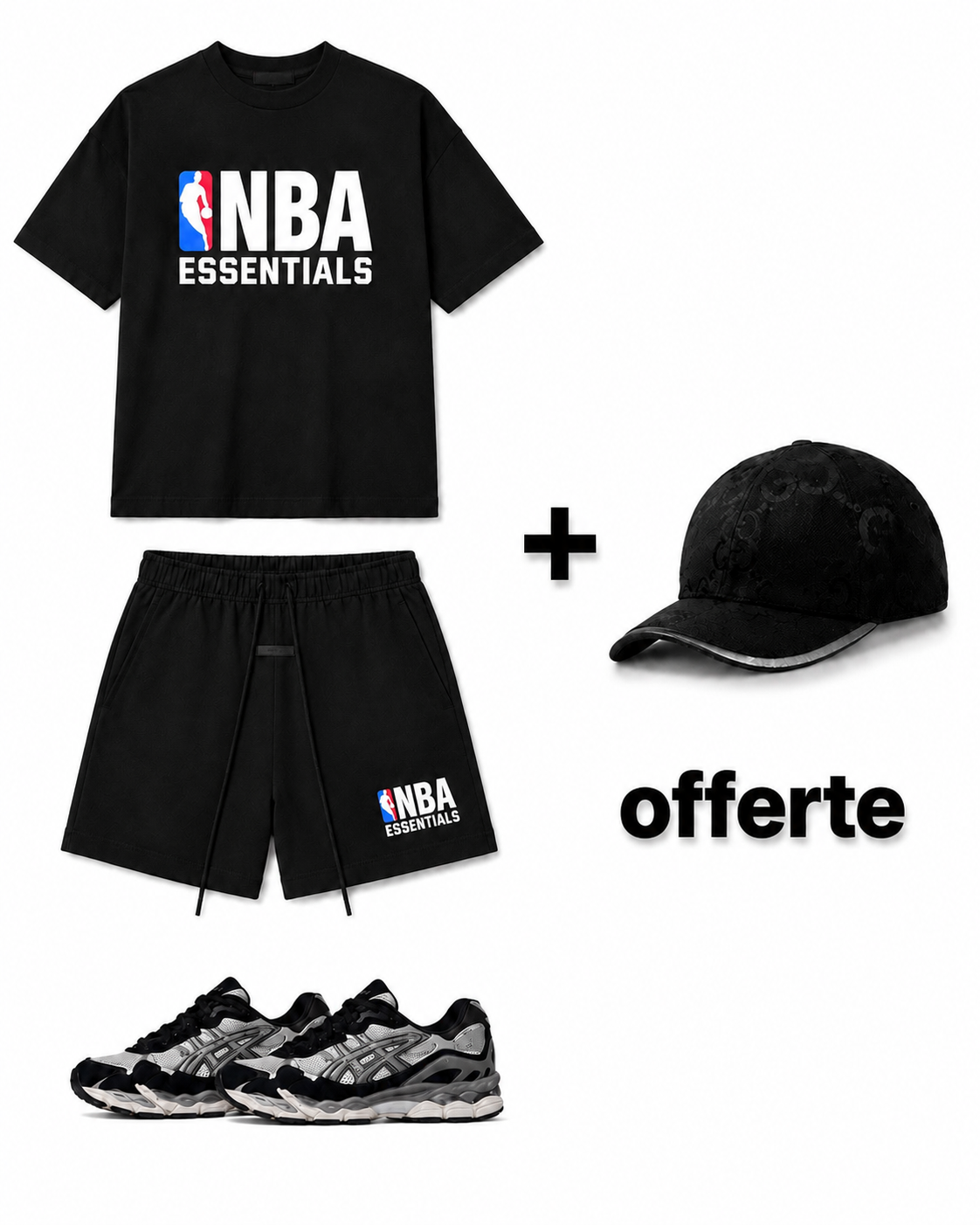 Ensemble avec baskets