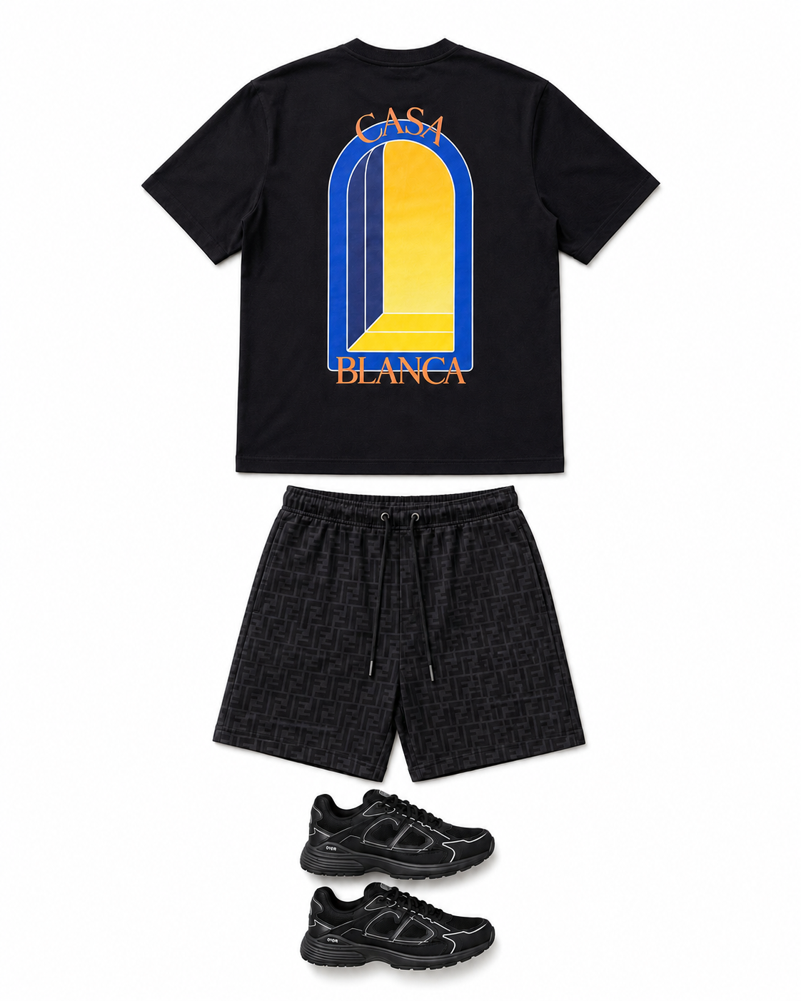 Ensemble avec baskets