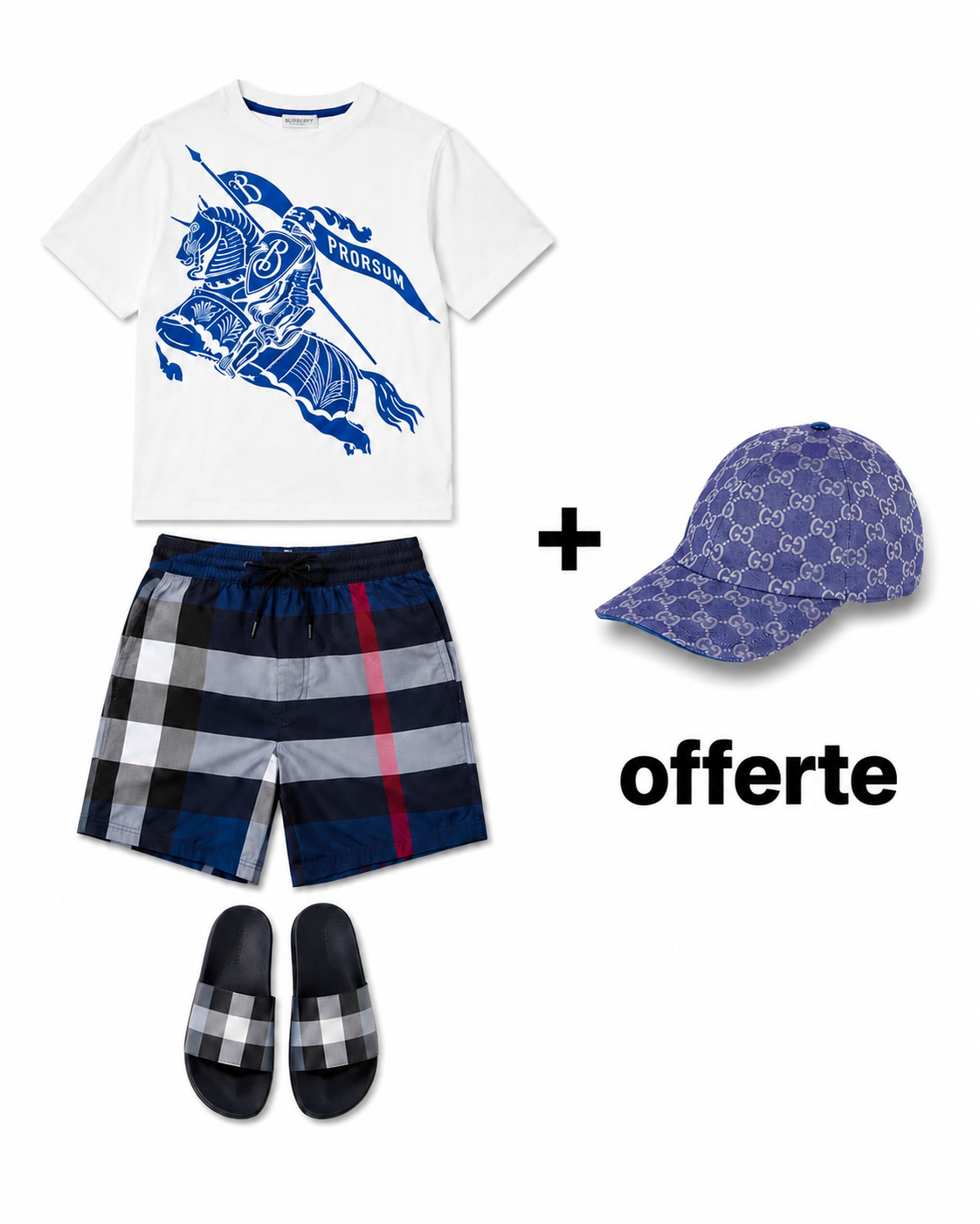 Ensemble avec baskets