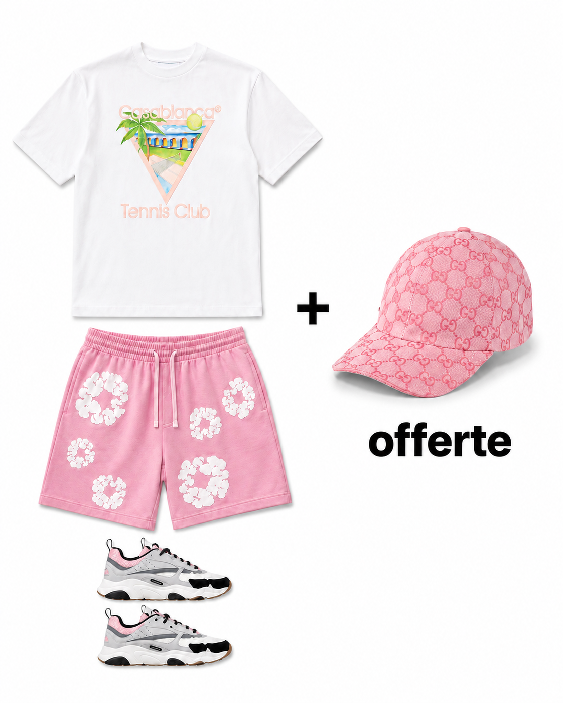Ensemble avec baskets