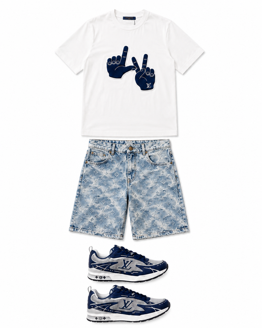 Ensemble avec baskets