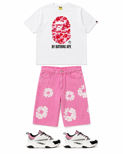 Ensemble avec baskets