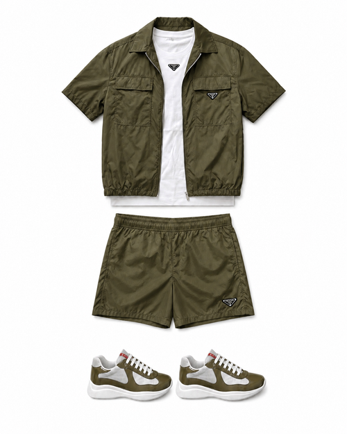 Ensemble avec baskets