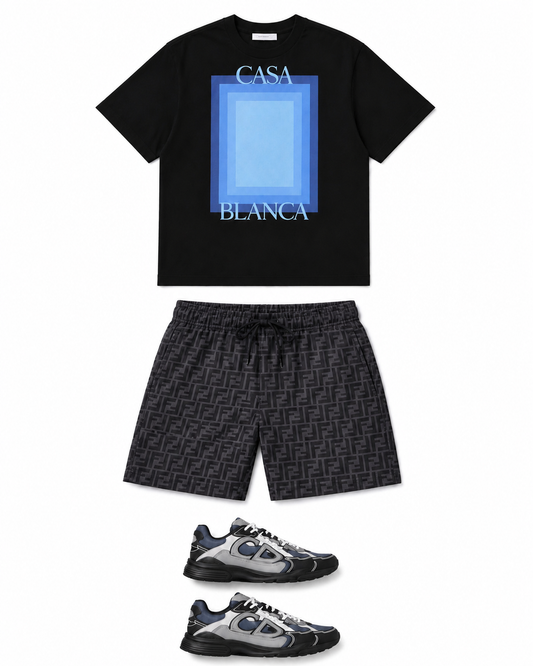 Ensemble avec baskets
