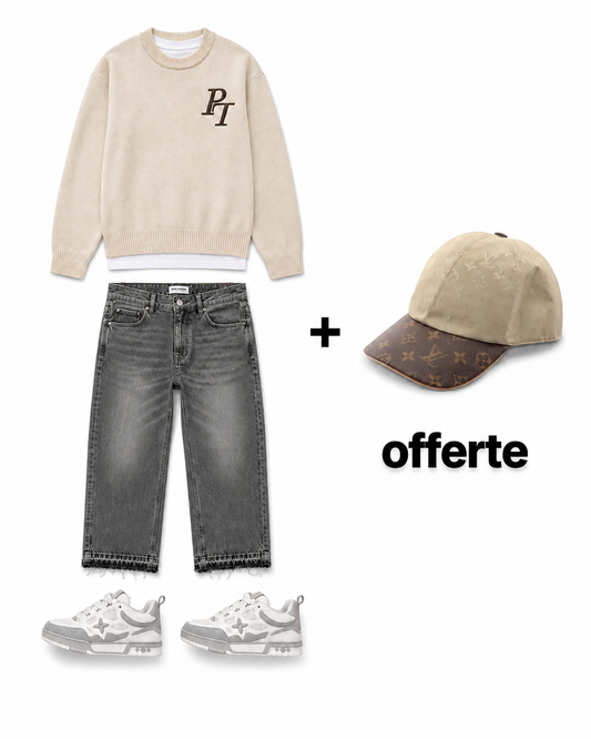 Ensemble avec baskets