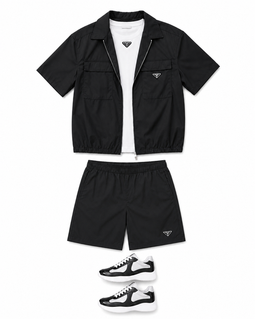 Ensemble avec baskets
