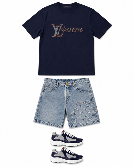 Ensemble avec baskets