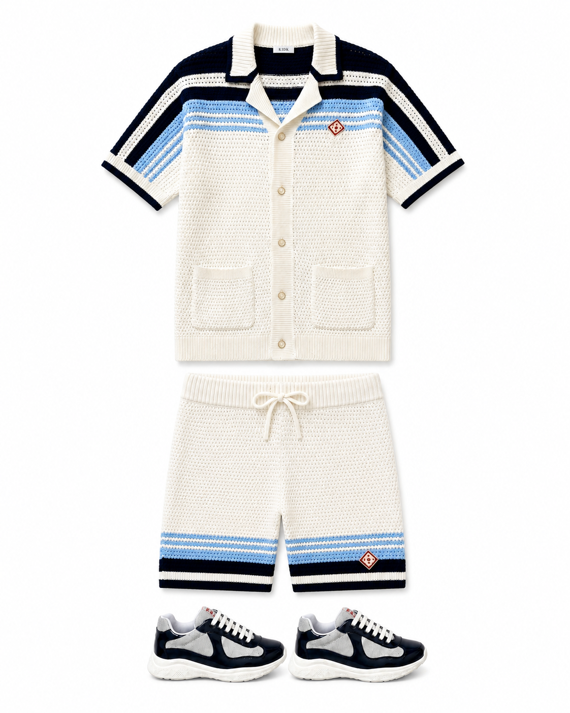 Ensemble avec baskets