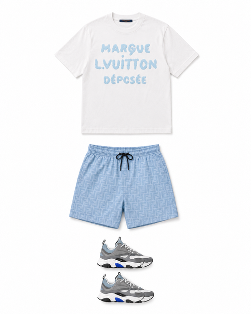 Ensemble avec baskets