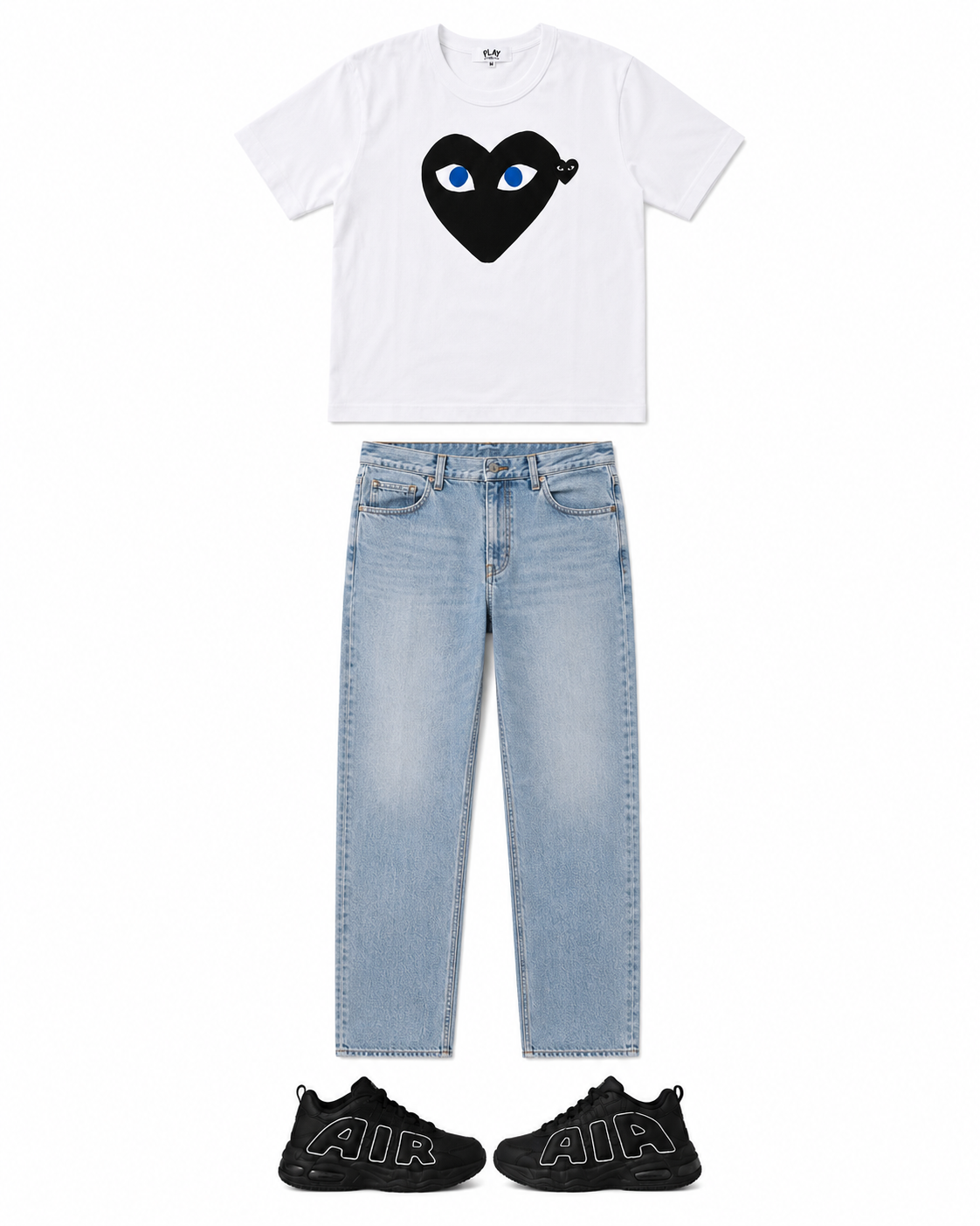 Ensemble avec baskets