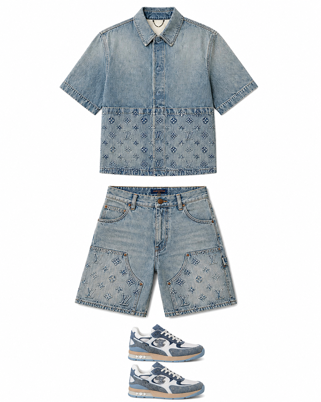 Ensemble avec baskets