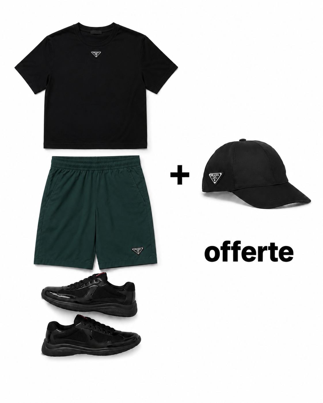 Ensemble avec baskets