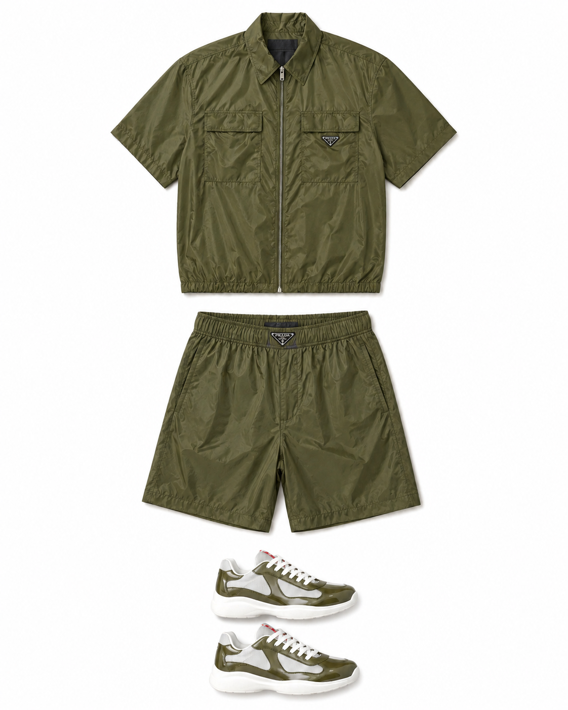 Ensemble avec baskets