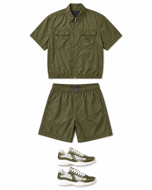 Ensemble avec baskets