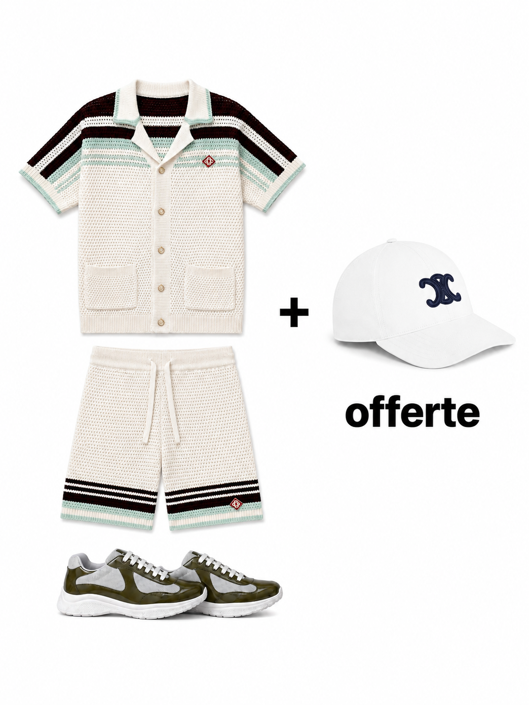 Ensemble avec baskets