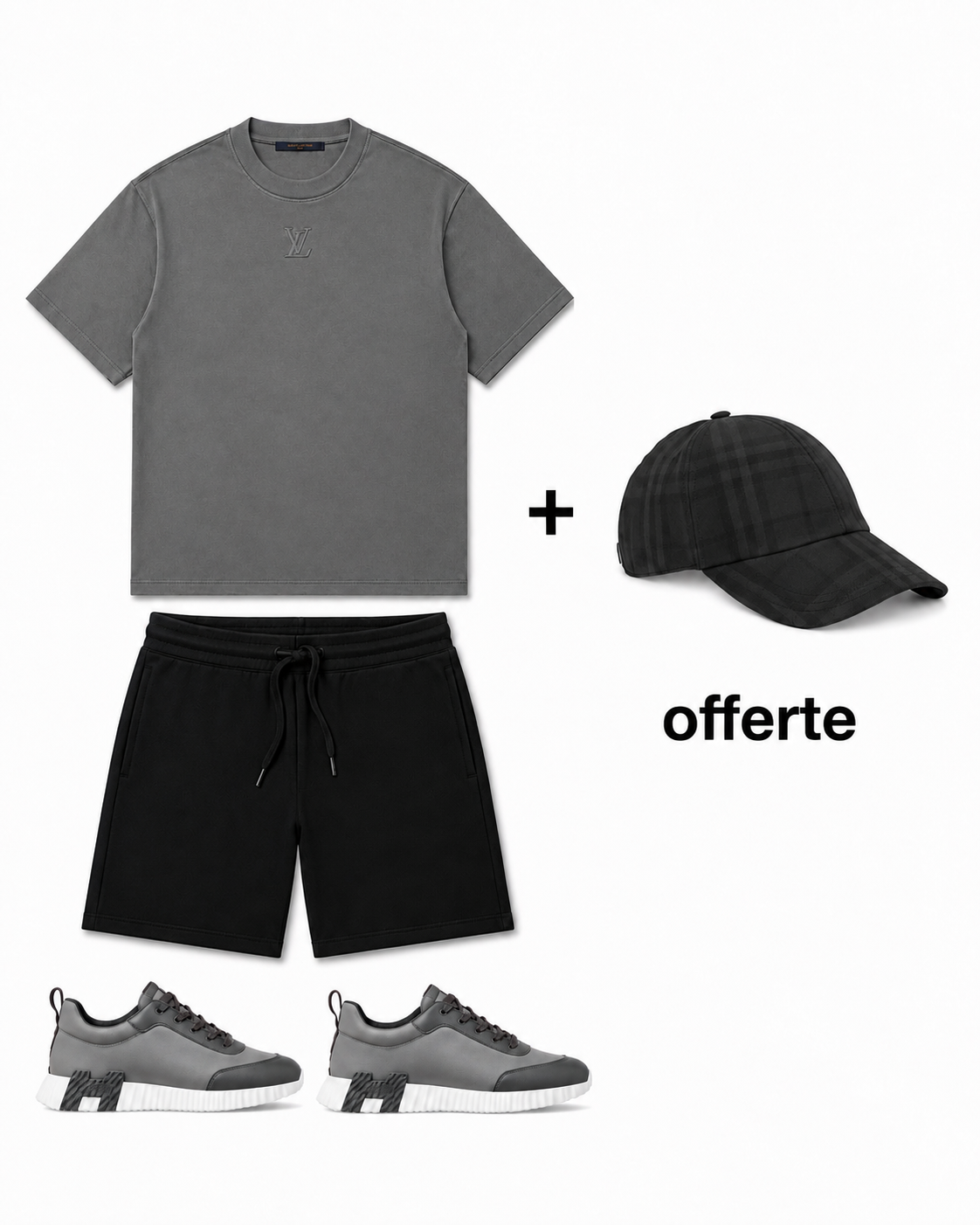 Ensemble avec baskets