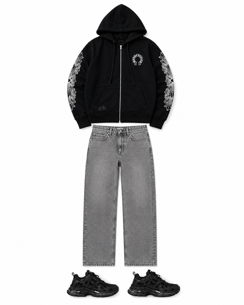 Ensemble avec baskets