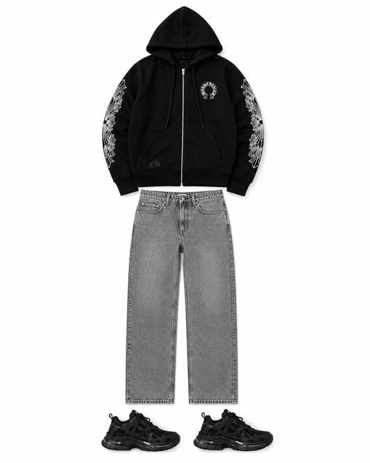 Ensemble avec baskets