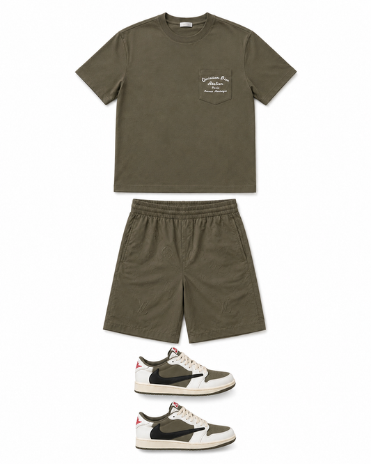 Ensemble avec baskets