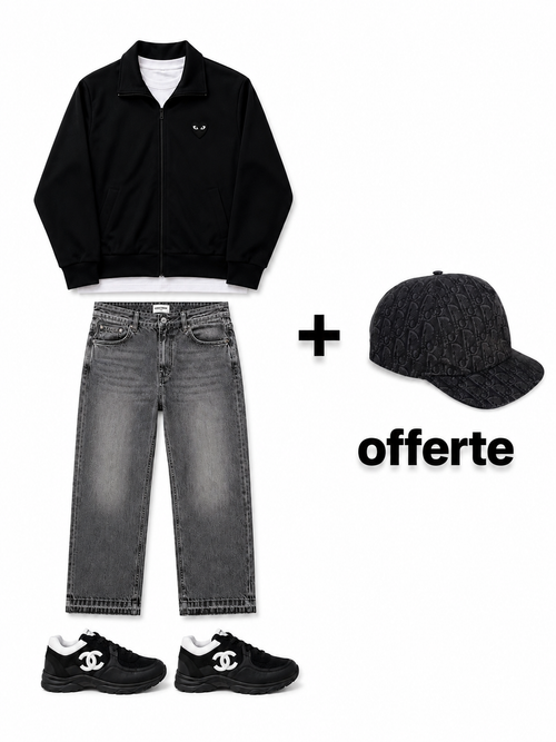 Ensemble avec baskets