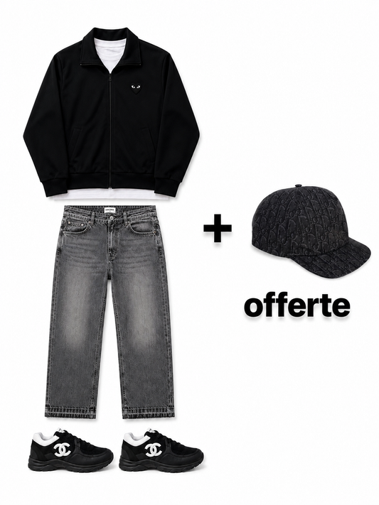 Ensemble avec baskets