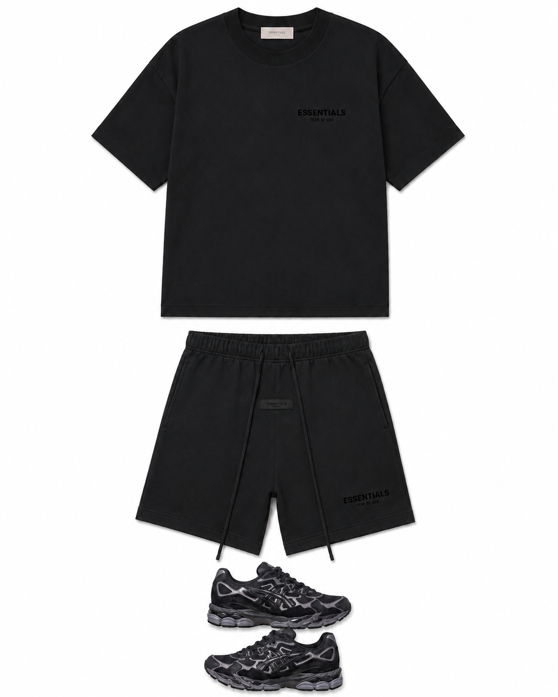Ensemble avec baskets