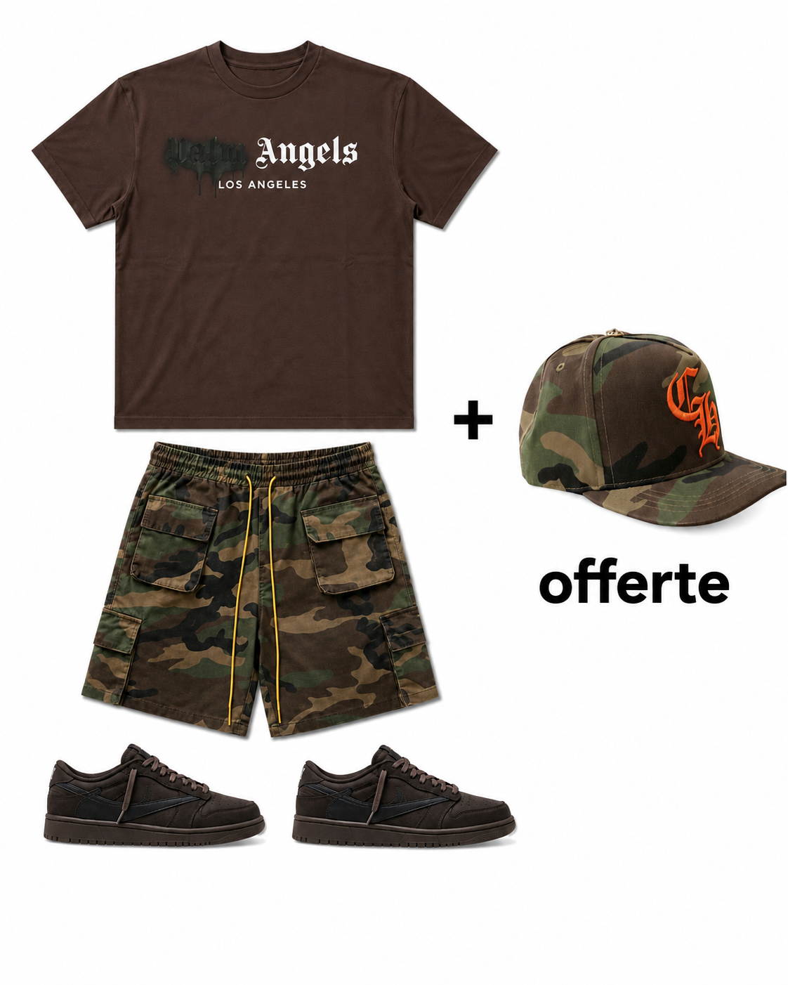 Ensemble avec baskets
