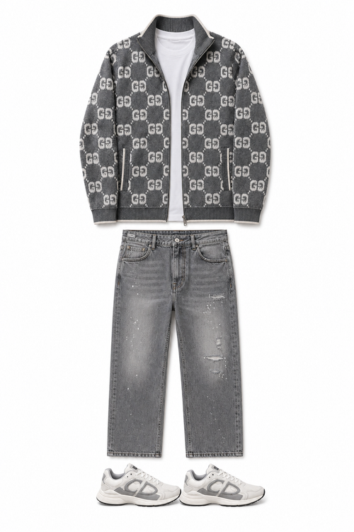 Ensemble avec baskets