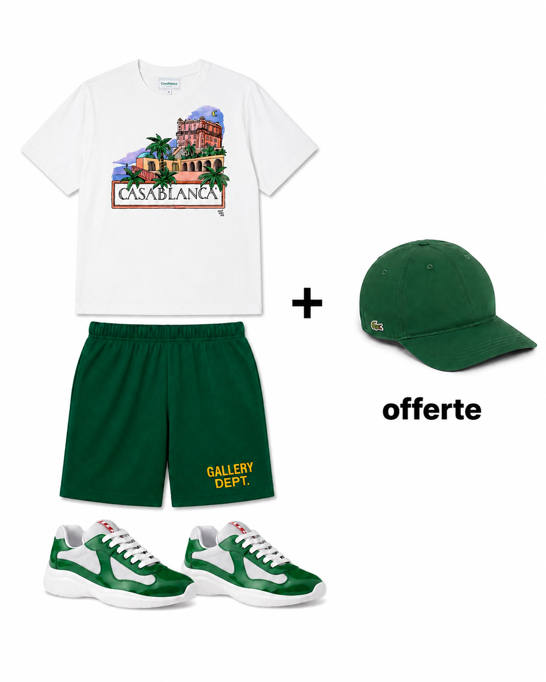 Ensemble avec baskets