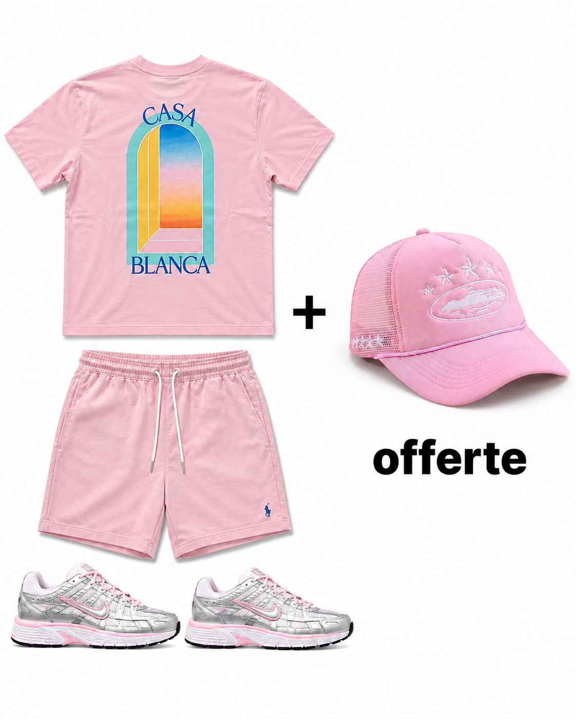 Ensemble avec baskets